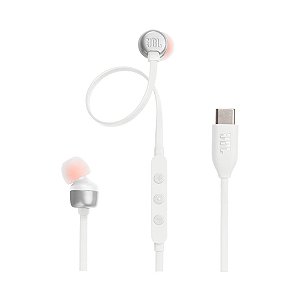 Fone de Ouvido Jbl  T310c Usb-c Branco