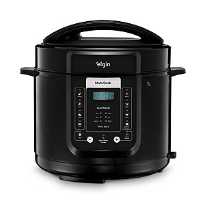 Panela de Pressão Digital Elgin Multi Cook 5l 127v Preta