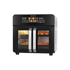 Forno Elétrico Mondial 25l 2000w Pretoinox Afdo25lfd 127v