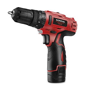 Furadeira Parafusadeira de Impacto Mondial Pi-10ma Bivolt
