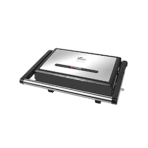 Sanduicheira Grill Kian Panini Preto Inox 1200w 220v