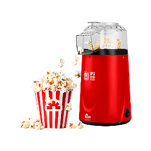 Pipoqueira Elétrica Kian  Pop-01 1200w Tampa Multifuncional Vermelho - 220v