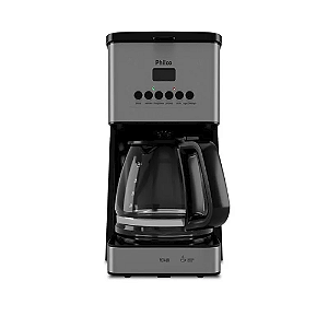 Cafeteira Philco 1000w Painel Digital Pcf40b Preto Inox 220v