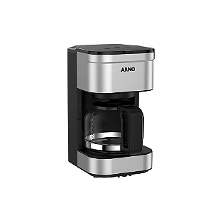 Cafeteira Filtro Arno Preferita Inox 750ml Jarra de Vidro Cfpf 127v