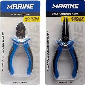 Kit com Alicate Ms-pl15c + Alicate De Corte Ms-pl04f