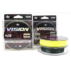 Linha de pesca Vision 4X Dark Green 150M