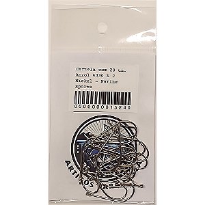 Anzol 4330 N 2 Nickel - Marine Sports