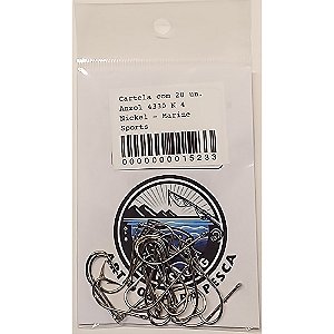 Anzol 4330 N 4 Nickel - Marine Sports