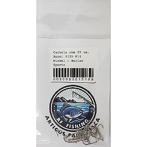 Anzol 4330 N 14 Nickel - Marine Sports
