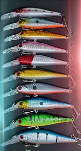 Isca Artificial  importada 1/2 Água de 10.5CM e 9.5 gramas, iscas de pesca Tucunaré, Dourado, Traíra