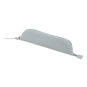 ESTOJO - SILICONE - 1 ZIPER - VERDE CLARO