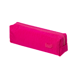 ESTOJO - NYLON - 1 ZIPERS - PINK