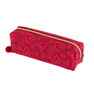 ESTOJO ESTAMPADO - PU - 1 ZIPER - S2 - MAGENTA