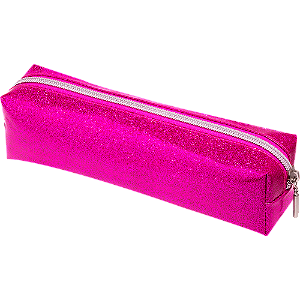 ESTOJO GLITTER - 1 ZIPER - PINK