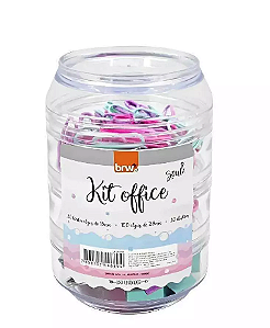 KIT OFFICE PRENDEDORES LATA - COLORIDO