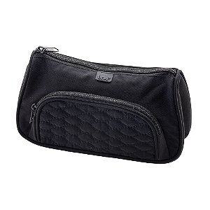 NECESSAIRE DE NYLON - PRETO