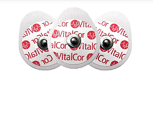 Eletrodo Infantil Para Monitorização Cardíaca Pct/ 50 Unidades - Vitalcor