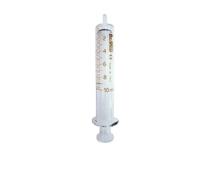 Seringa de Vidro Neutro 20ml Bico Luer Slip Vidro - Art Glass