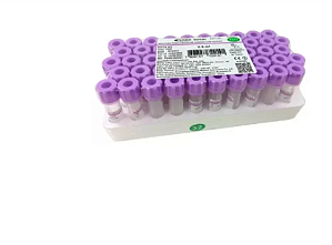 Micro Tubo Edta K2 0.5ml Com 50 Unidades - Labor Import