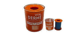 Fita Cirúrgica em Silicone Hipoalergênica Rolo 5cm x 1,5m Para Cicatriz e Queloide - Vital Derme