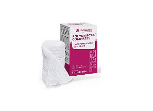 Curativo 10,2cm x 6m Malha C/ PHMB A.G.E Polyumecta Compress - Helianto