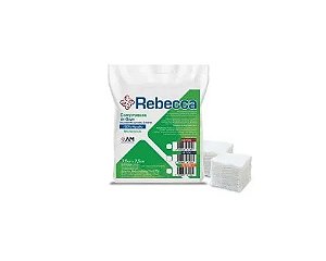 Compressa de Gaze Rebeca 9 Fios 7,5cm x 7,5cm Não Estéril C/ 500 Unidades - American Medical