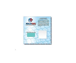 Placa em Silicone P/ Queimaduras e cicatrizes 10cm x 10cm / Unidade - Kelogel