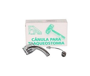 Cânula de Traqueostomia Metálica N.6 STD Média Adulto - Fradel