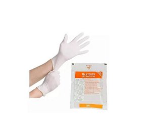 Luva Cirúrgica de Látex 7.5 Com Pó Estéril (Par) - Max Touch