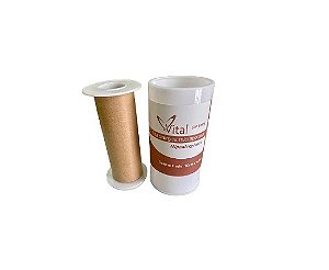Fita Micropore em Rolo Bege 10cm x 4,5 Metros - Vital
