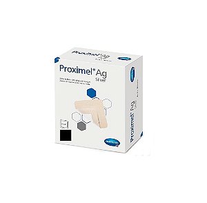 Curativo Espuma Dressing Com Prata 10cm x 10cm Proximel AG Silver Unidade Hartmann