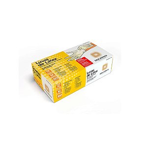 Luva de Látex Tam: PP com Pó  - Descarpack