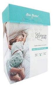 Capa Antiácaro Colchão Solteiro Slim Tex