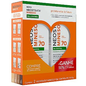 Neostrata Minesol Kit - Protetor Solar Facial FPS70 + Protetor Solar Corpo e Rosto FPS70