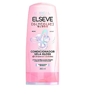 Condicionador Sela Gloss Elseve Glycolic Gloss - 200ml