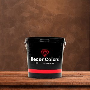 Cimento Queimado Rústico Marrom Imperial, Balde 5kgs