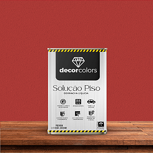 Solução Piso 21,5 kgs Vermelho Segurança