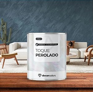 Efeito Toque Perolado Azul caleo 4kg