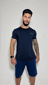 Camiseta Long Poliamida UV - Preto