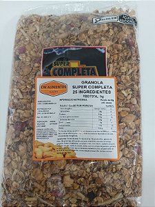 Granola completa 25 ingredientes 1 kg