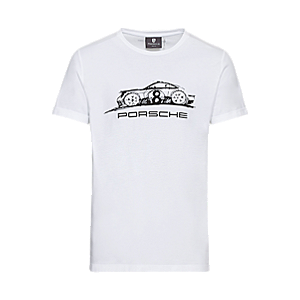 T-shirt, homens, coleção Porsche M