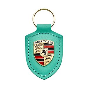 Chaveiro Emblema Porsche 'Driven by Dreams', Edição Limitada, coleção 75Y Porsche Sports Cars