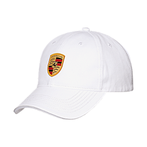 Boné emblema Porsche - branco