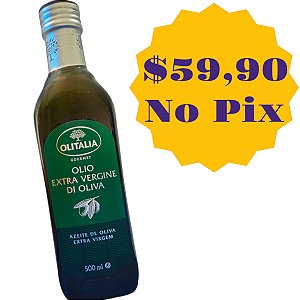 Azeite Extra Virgem Olitália Gourmet Italiano 500ml.