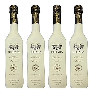 kit 4 Azeites Extra Virgem Deleyda Premium Chileno 500ml. Premiado