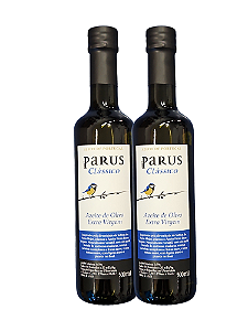 2 Azeites Oliva Extra Virgem Parus Clássico Português 500ml