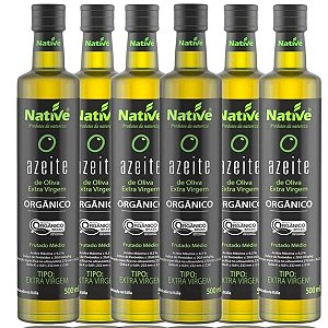 6 Azeites Extra Virgem Orgânico Native Ac. Máx. 0,3% Italiano