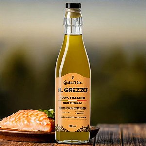 Azeite Extra Virgem Costa D'oro Il Grezzo Não Filtrado 500ml