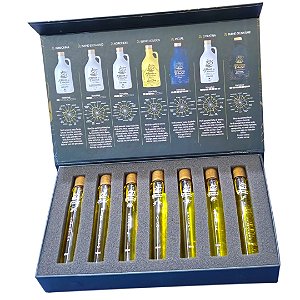 Kit De Azeites Extra Virgem Estancia Das Oliveiras Premiados 7x18ml
