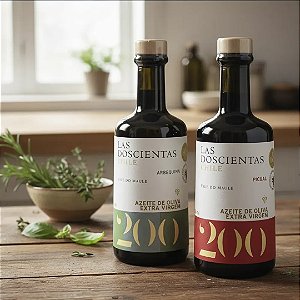 Dupla Azeites Extra Virgem Las 200 Arbequina E Picual 500ml